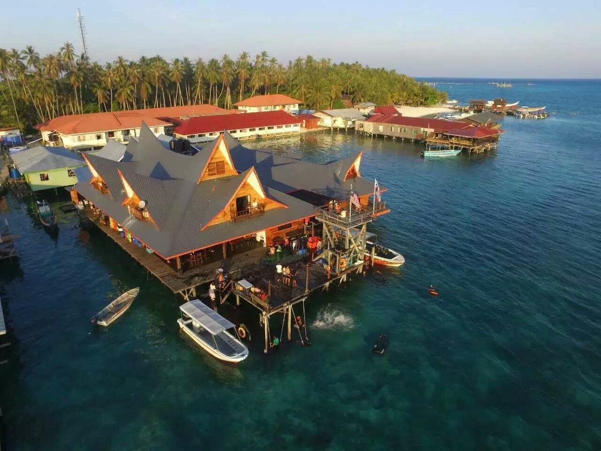 Mabul Paradise Lodge Mabul Island Екстер'єр фото
