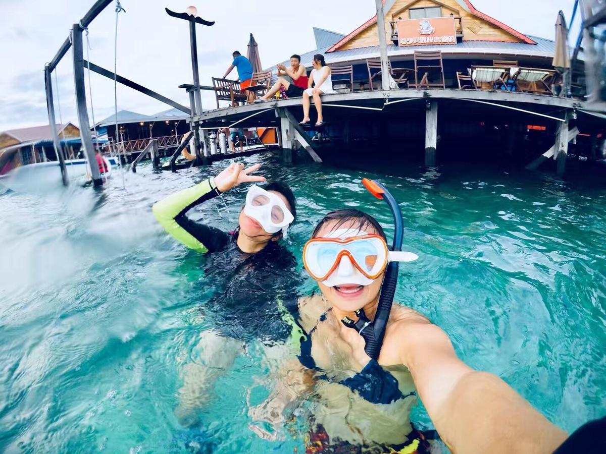 Mabul Paradise Lodge Mabul Island Екстер'єр фото